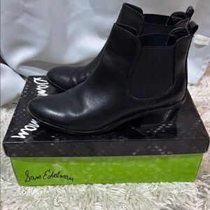 Sam Edelman Pauline Black Women's Ankle Boots